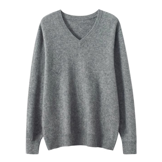 Men’s Cashmere V Neck Sweater