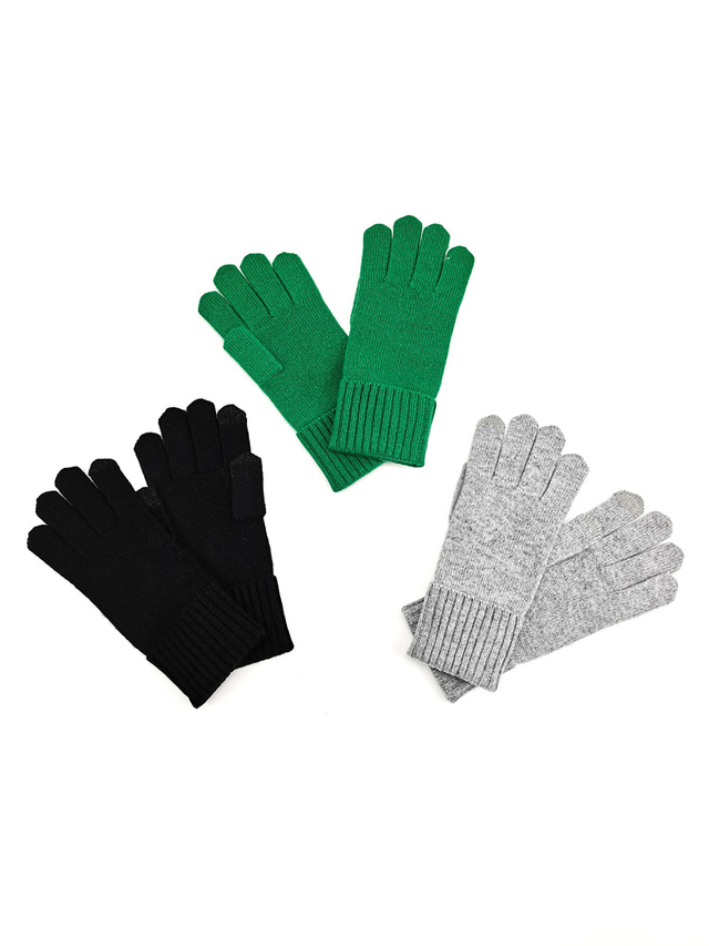 Unisex Versatile plain Cashmere Gloves