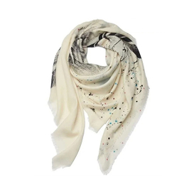  Women Oversize square Fashion Print Wool Scarf