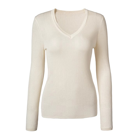 Multicolored Women V Neck Cashmere sweaters