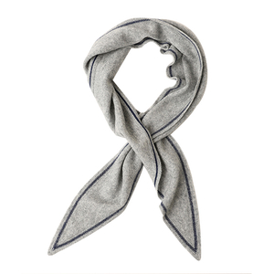Cashmere Pletení trojúhelníkový krk šátek
