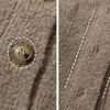 Ma&szlig;geschneiderte Damen-Kaschmir-Strickjacke mit lockerer Passform und V-Ausschnitt, Inner Mongolia Pure Cashmere Knit Sweater Factory OEM