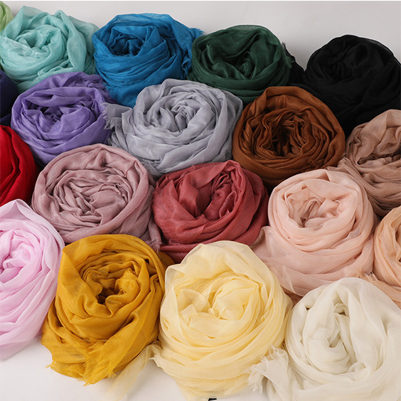 Ultra thin women pure cashmere featherlight scarf wrap