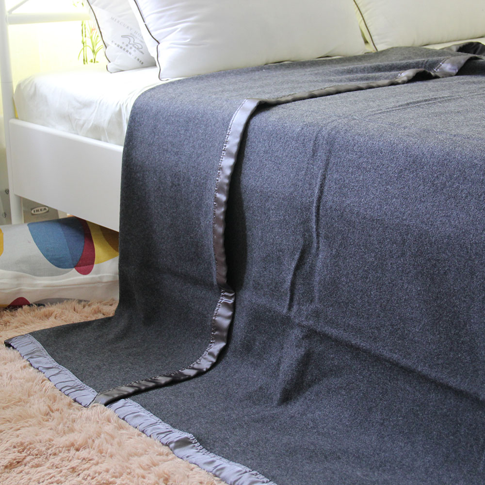 Queen Size Solid Color Cashmere Blanket