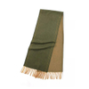 Double Side Cashmere Scarf with Tassels