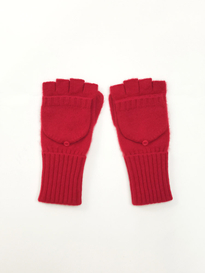 women Multicolored Flip Long cashmere Gloves