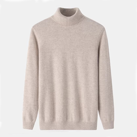 Men Cashmere Turtleneck Sweater