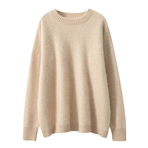 Women's Crew Neck Cashmere Sweater