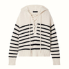 Wanita Renda Mongolia Cashmere Pullover Hoodie