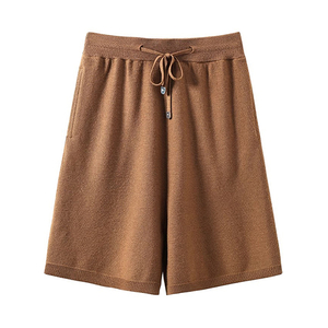 100% Merino Wool Women's Solid Color Shorts