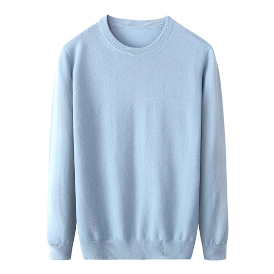 Men Crew Neck Cashmere Sweater