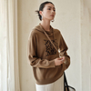Sweat à sweat à sweat à sweat à laine en laine en tricot et en tricot personnalisé nouveau pour les femmes
