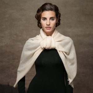 Square Solid Color Cashmere Scarf
